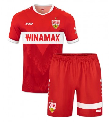 Stuttgart Replica Away Stadium Kit for Kids 2024-25 Short Sleeve (+ pants)